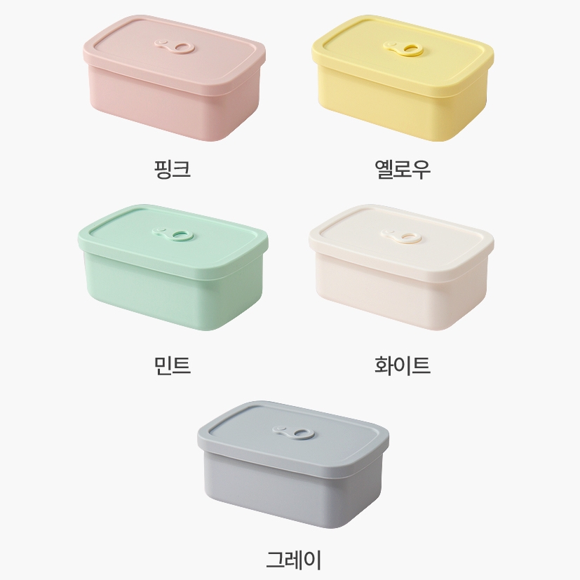 실리콘냉동밥용기 전자렌지 실리콘 용기 밥팩 소 - 상세 이미지 2