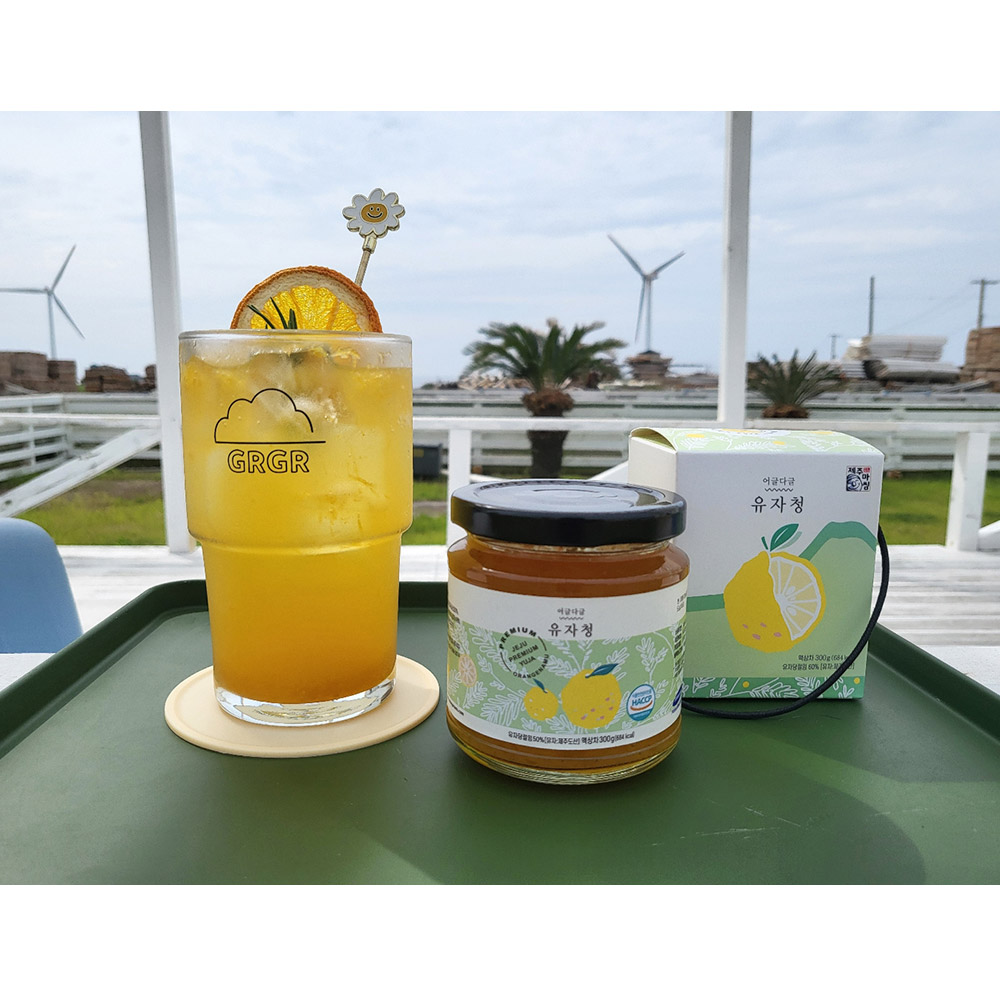 프리미엄 제주 어글다글 유자차 300g 답례품