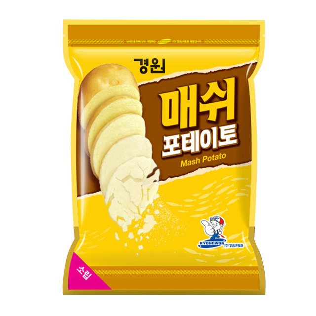 경원 매쉬 포테이토 소립 500g 민물 낚시 떡밥 붕어 잉어 향어 - 상품 이미지