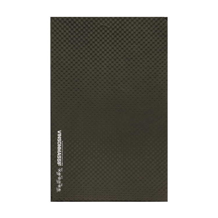 빈슨메시프 시그니처 엠보싱 자충매트 휴대용 차박 캠핑매트 자충 에어매트 더블, 5cm, 블랙