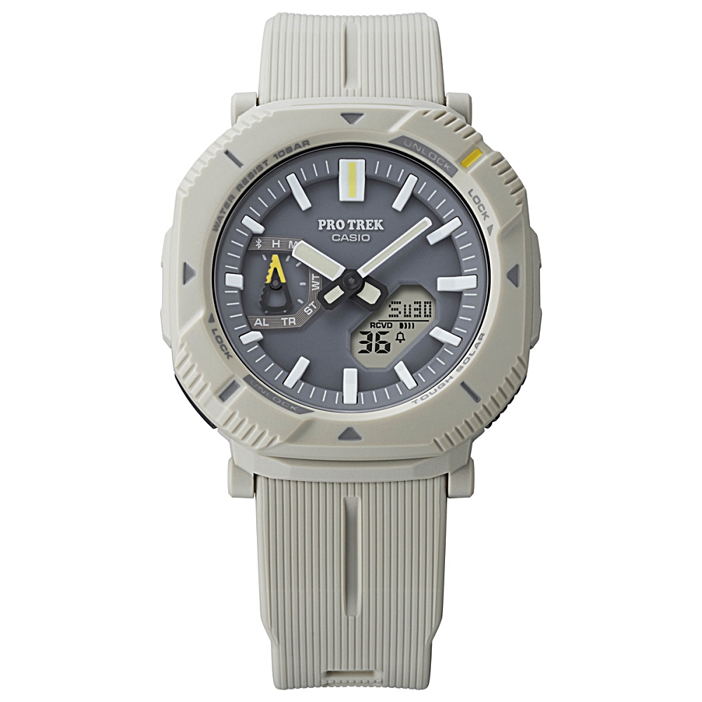 카시오 CASIO 프로트렉 그레이 PRJ-B001-7JF 남성 캐주얼 산악 하이킹 시계 - 상품 이미지