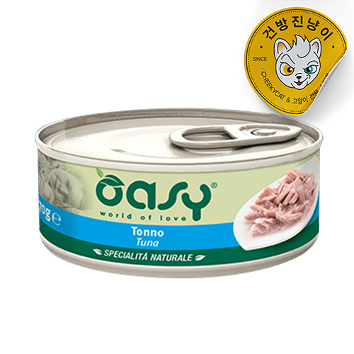 오아지 캔 네츄럴 레인지 70g 6종콤보 x24개세트(1box) (6종각4개씩) - 상세 이미지 5
