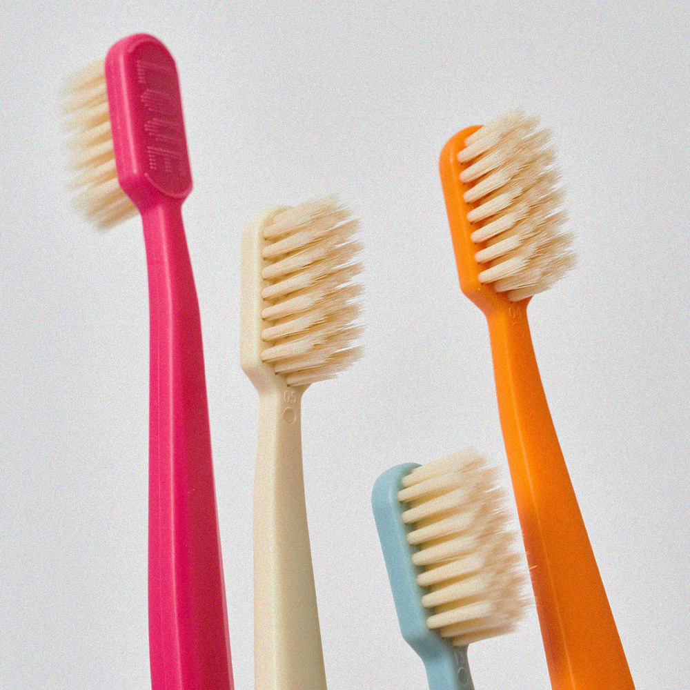 헤트라스 프리미엄 칫솔 부드러운 이중미세모 칫솔 21개입 혀클리너 칫솔캡