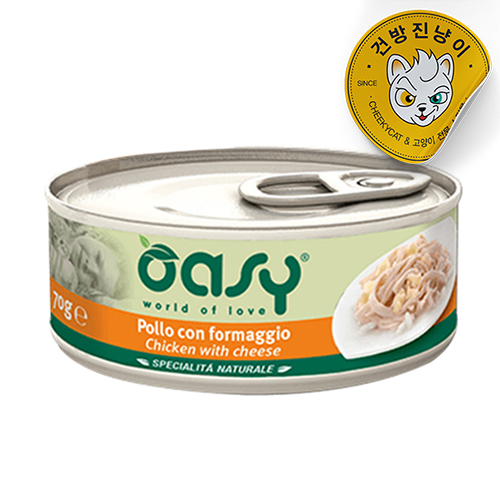 오아지 캔 네츄럴 레인지 70g 6종콤보 x24개세트(1box) (6종각4개씩) - 상세 이미지 2
