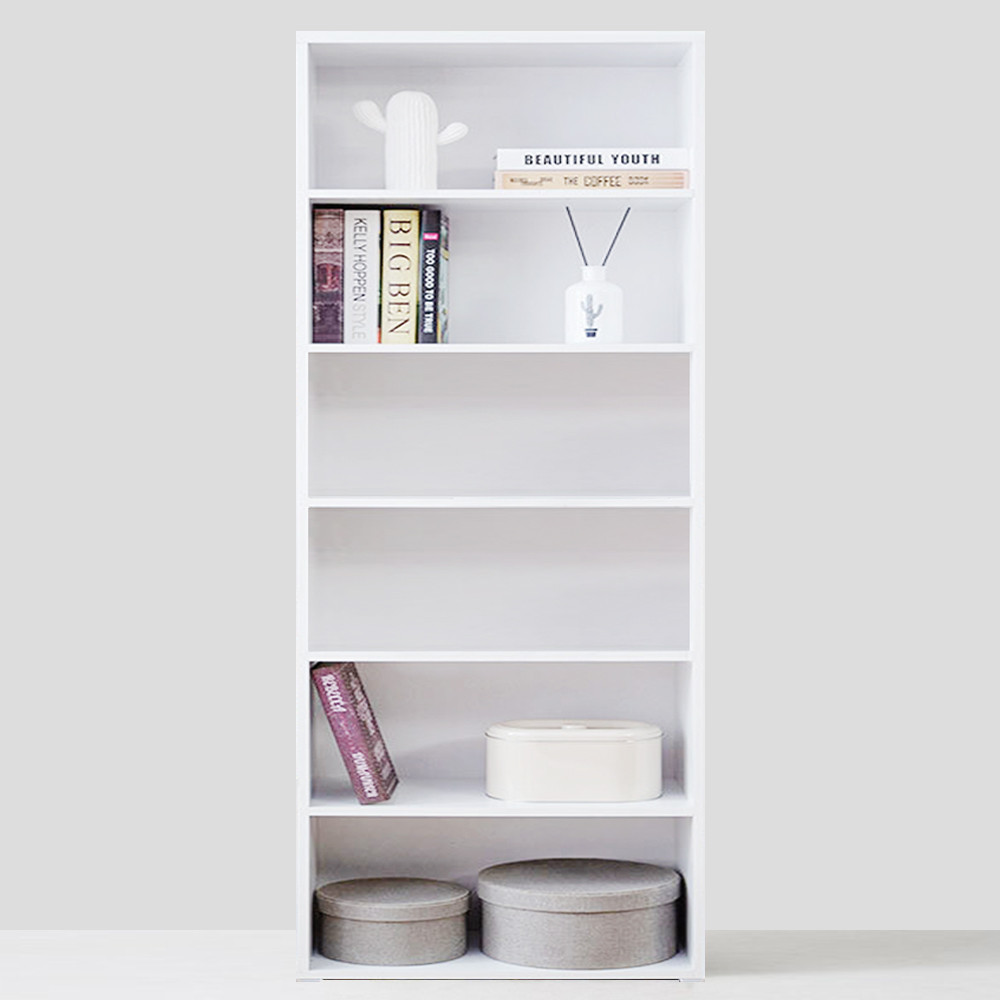 베라 6단 600 책장 화이트