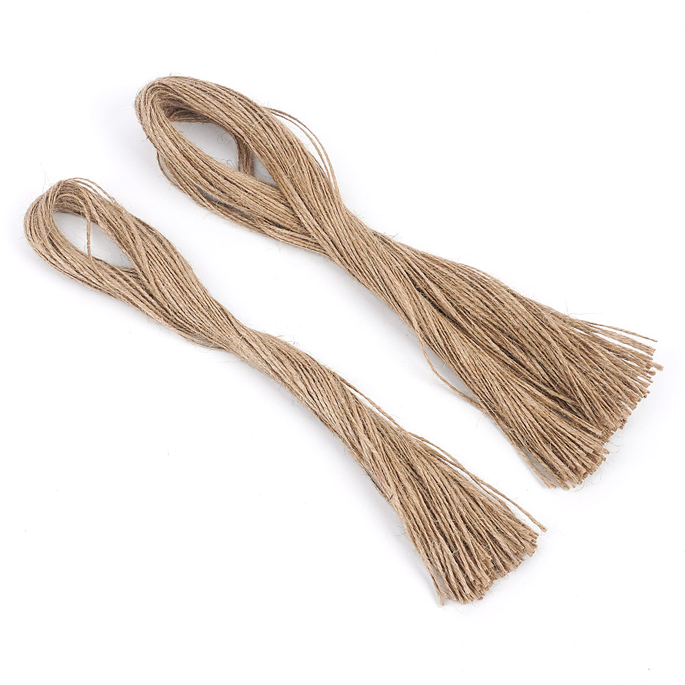 마줄 마리본 실끈 마사끈 포장 마끈 공예 황마끈 60cm - 상세 이미지 3