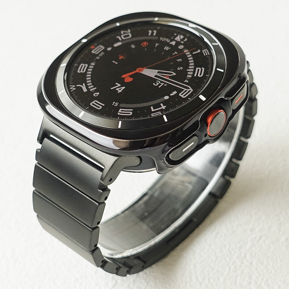 티타니즘 갤럭시워치8울트라 갤럭시워치7울트라 2025 티타늄 메탈 스트랩 밴드 줄 케이스