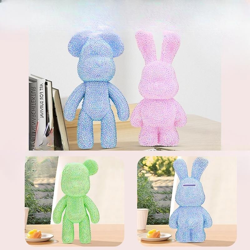 보석 십자수 곰돌이 장식품 큐빅 베어 수제 DIY 다이아몬드 - 상세 이미지 2