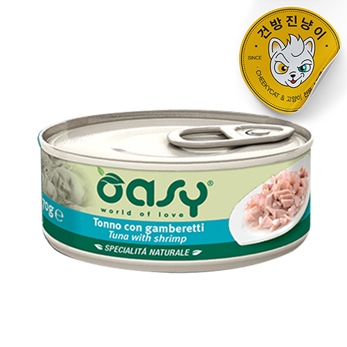 오아지 캔 네츄럴 레인지 70g 6종콤보 x24개세트(1box) (6종각4개씩) - 상세 이미지 3