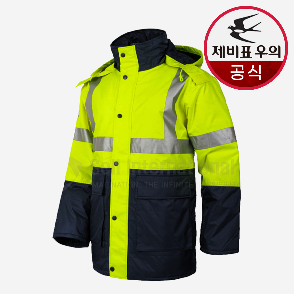제비표 우의 혹한기 겨울 방한 우비 JB-9000 상의 안전 오토바이용 jb9000