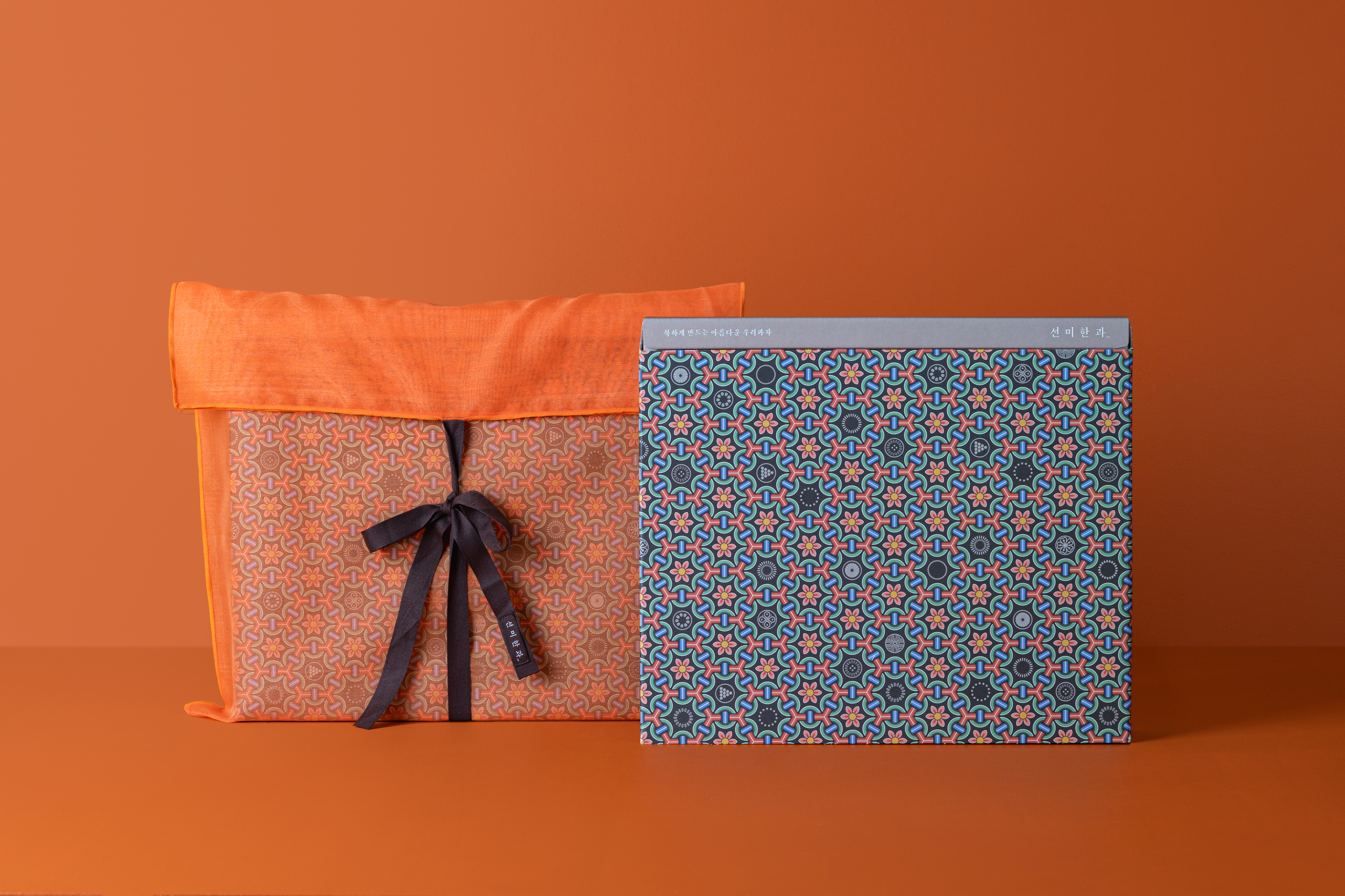 [선미한과] 미 단청 1단 세트 한과 선물 강릉 약과 유과