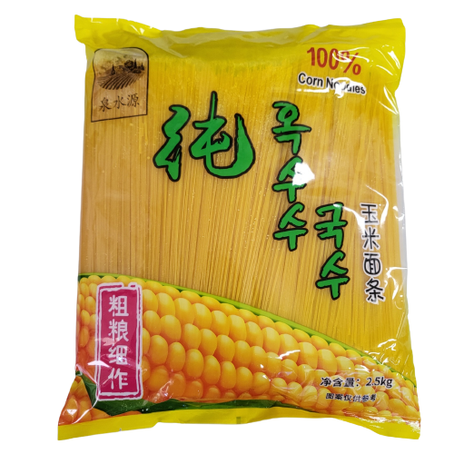 천수원 옥수수국수 2.5kg : 풍년종합상사