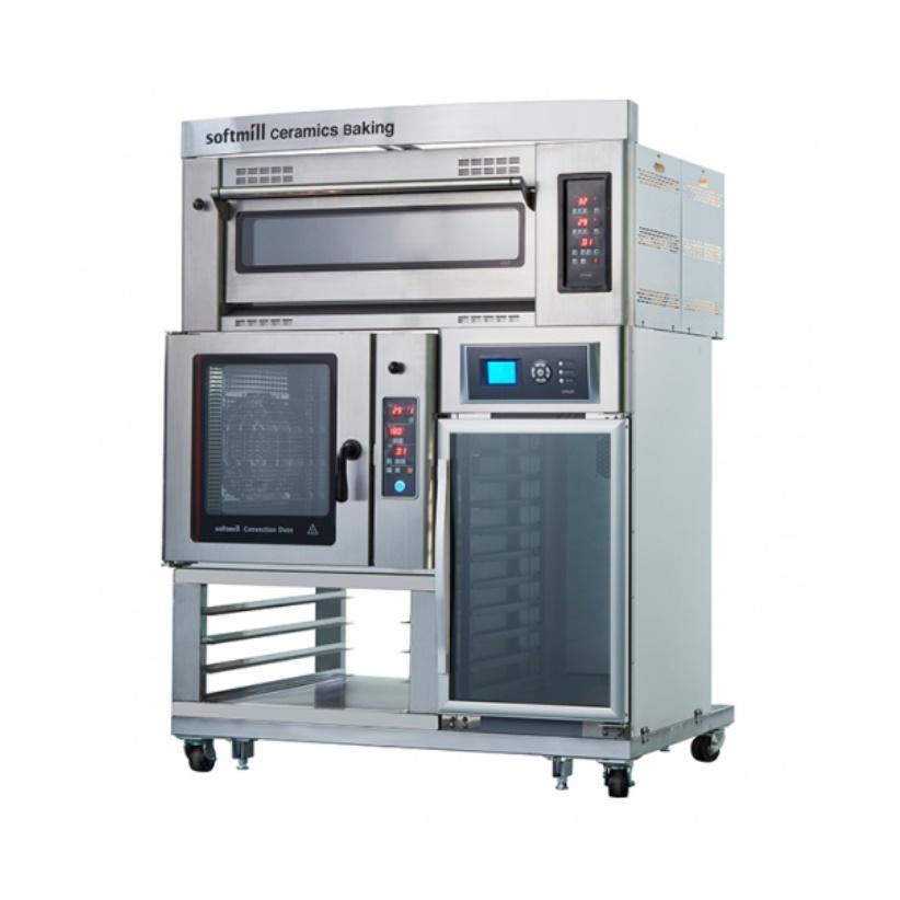 대형 업소용 오븐기 데크 컨벡션 발효실 랙 프레임 콤비 오븐