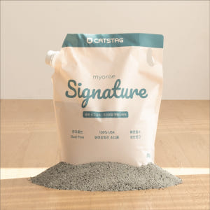 캣츠태그 묘래시그니처 고양이모래 벤토나이트 8kg 1개 와이오밍 솔직 후기 | 실제 사용자 리뷰 총정리 - 상품 이미지 2