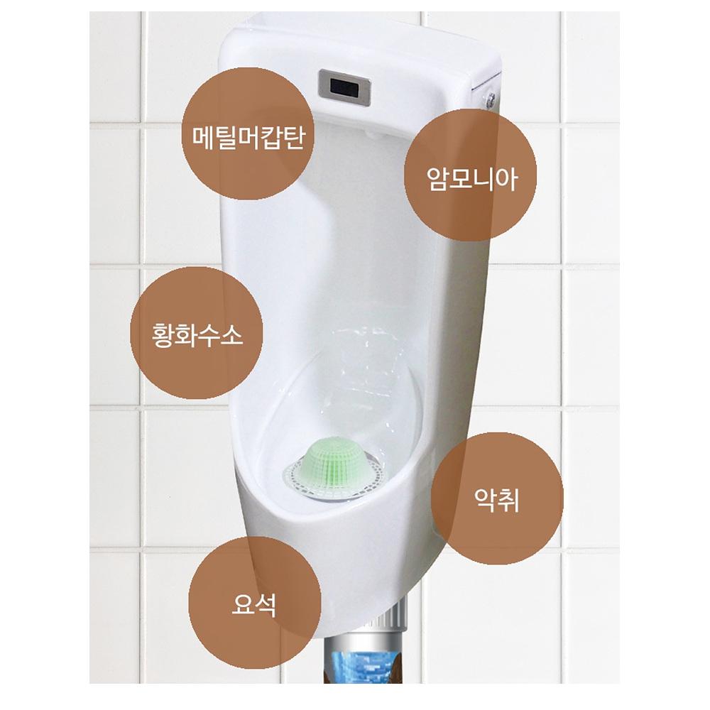 남자소변기냄새 방향제 남자소변기탈취제 탈취패드 이미지 6