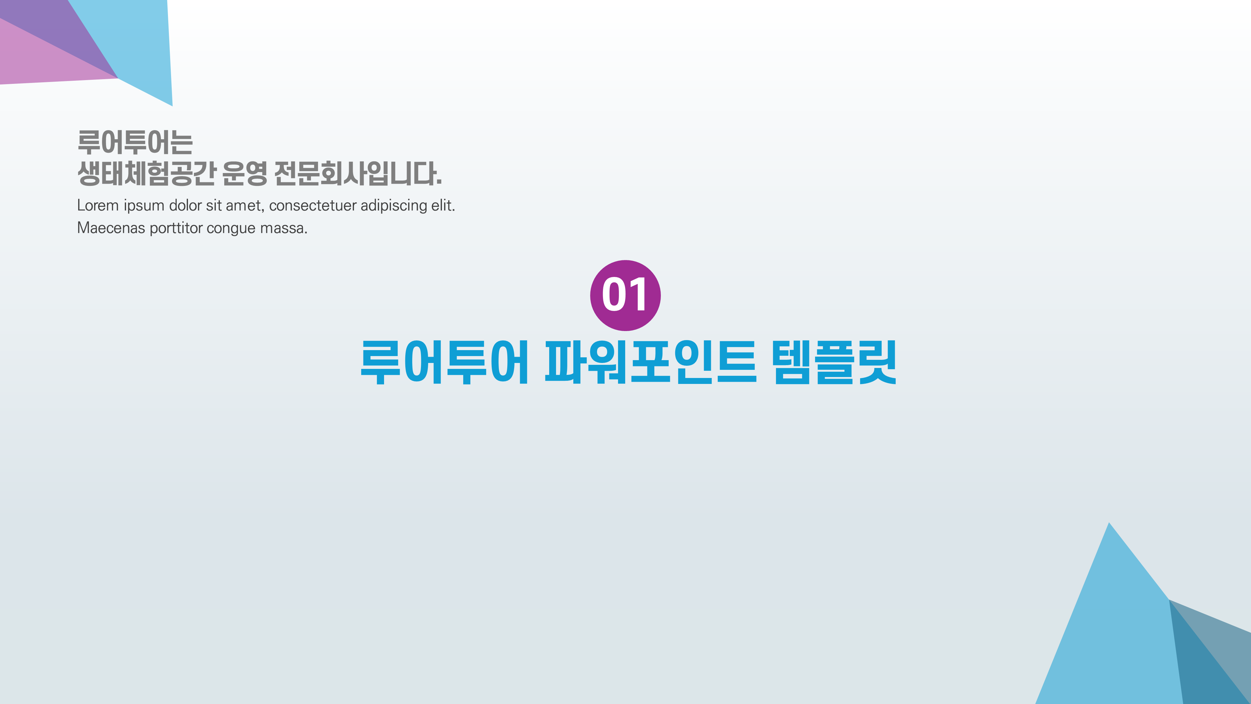 984 깔끔한 ppt 배경- 제안서 발표용 과제 등 다용도 활용 피피티 양식(5p 구성) - 상세 이미지 4