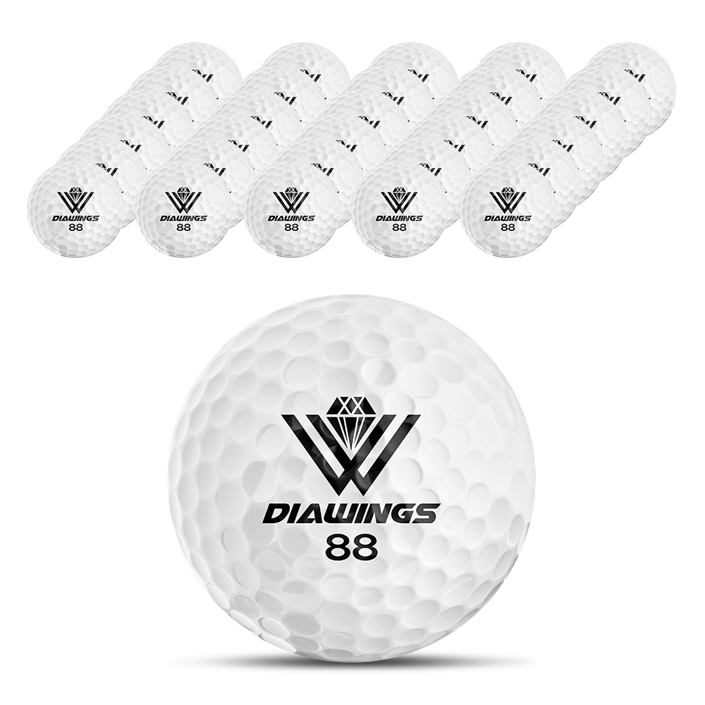 [30알] 다이아윙스 고반발 비거리 전용 장타 스크린골프공 M2 화이트