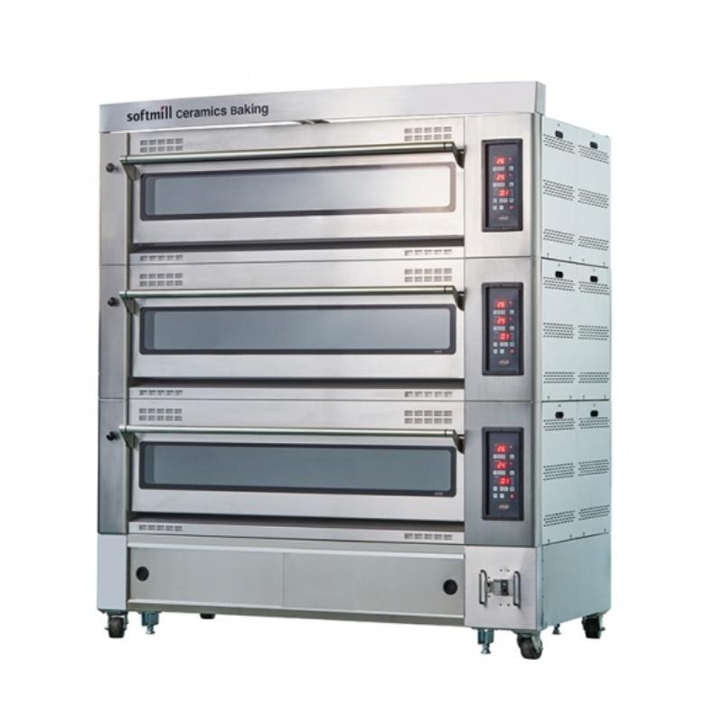 업소용 빵 오븐기 베이커리점 제과점 영업용 데크 오븐 3매 3단