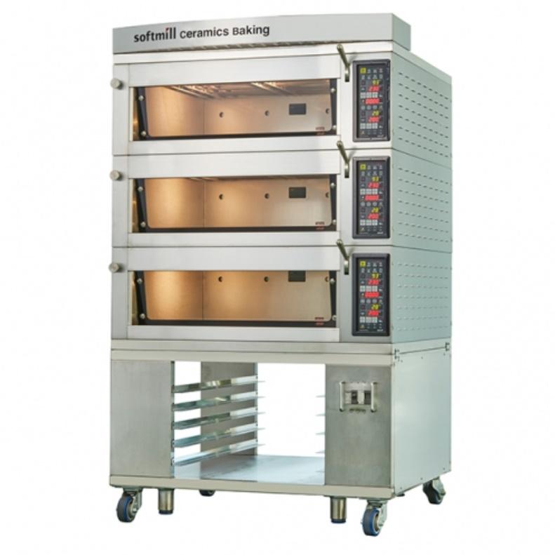 업소용 제과 제빵 오븐 빵집 베이커리 전기 오븐기 2매3단