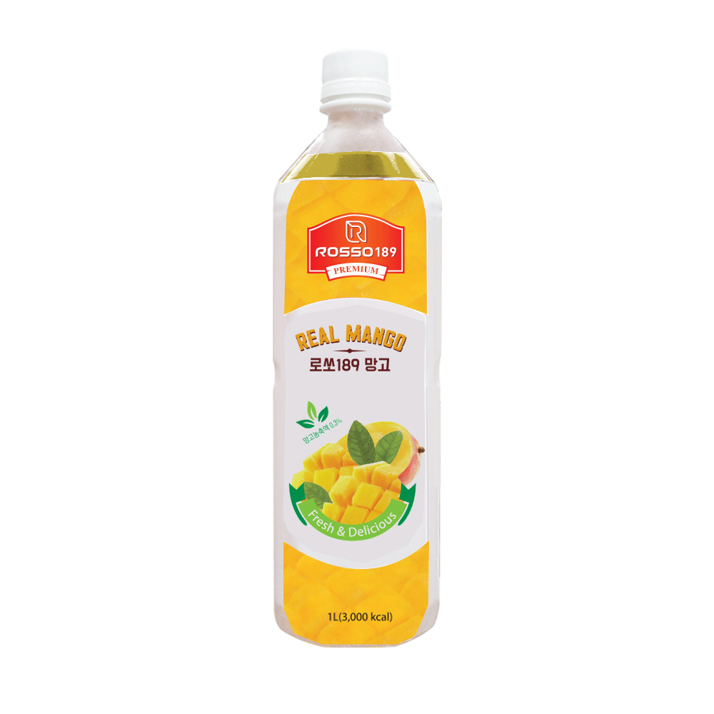 로쏘189 망고 시럽 하이볼 에이드 베이스 1L - 상품 이미지