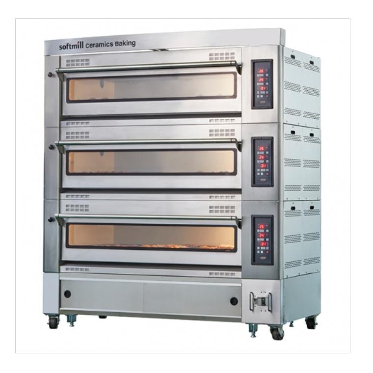 업소용 3매 3단 데크 오븐기 베이커리 학원 제과 제빵 오븐기