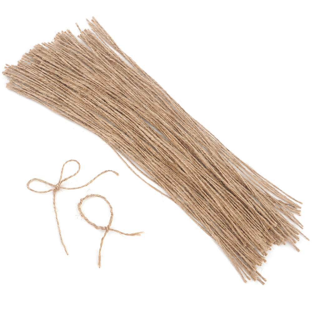 마줄 마리본 실끈 마사끈 포장 마끈 공예 황마끈 25cm - 상세 이미지 5