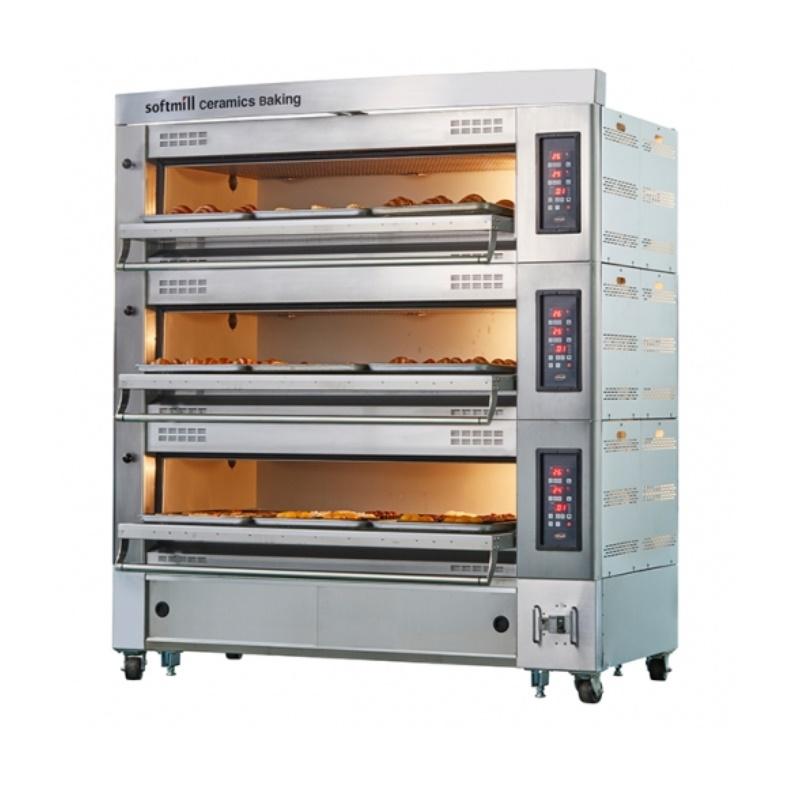 4매 3단 데크 오븐 대용량 제빵용 제과 업소용 베이커리 오븐기