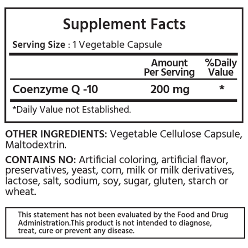 마이라이프내추럴스 퓨어 코큐텐 200mg 알약 60캡슐, 3개 - 상세 이미지 2