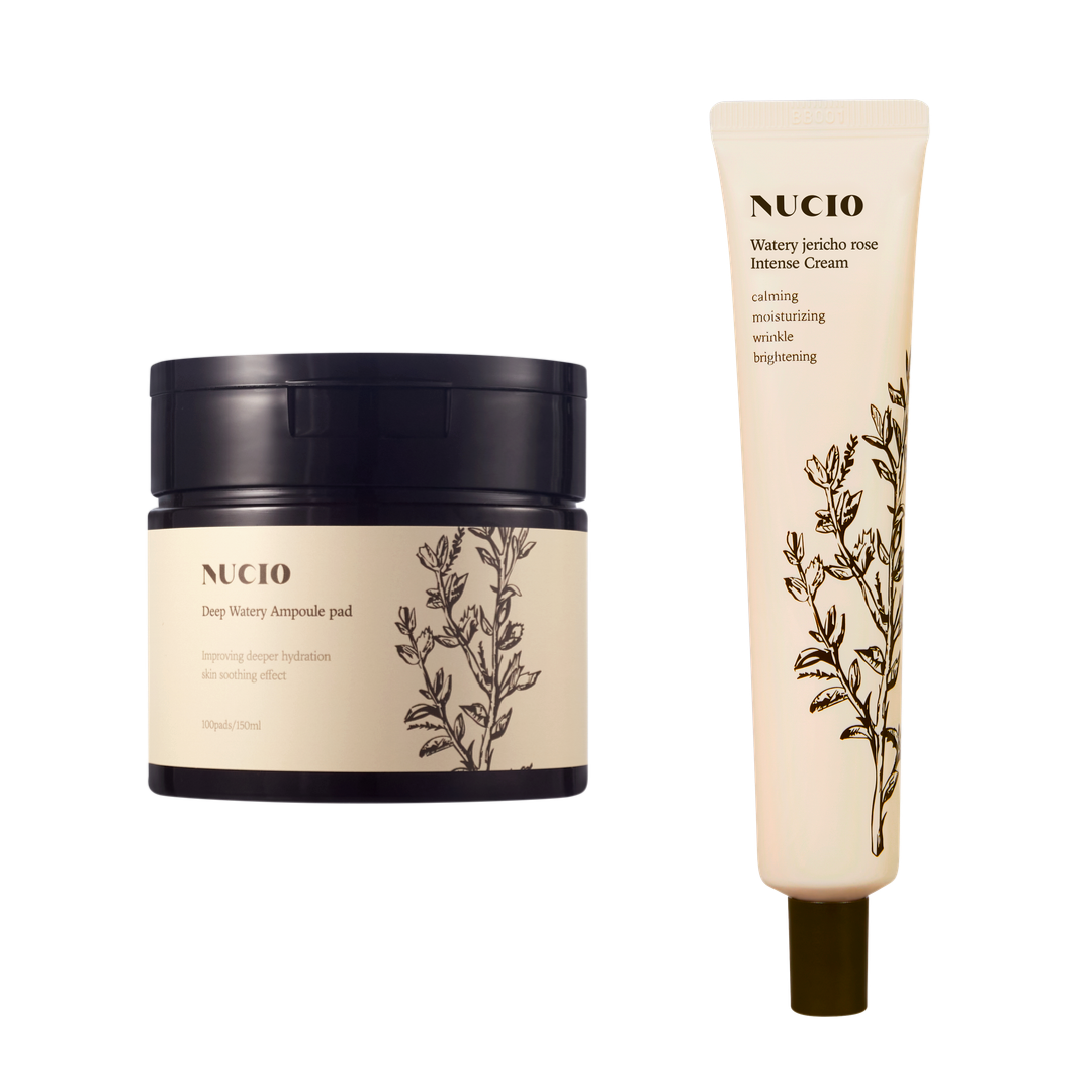 [속건조 끝장 SET] 동결건조 앰플패드 100매 + 크림 50ml - 상품 이미지