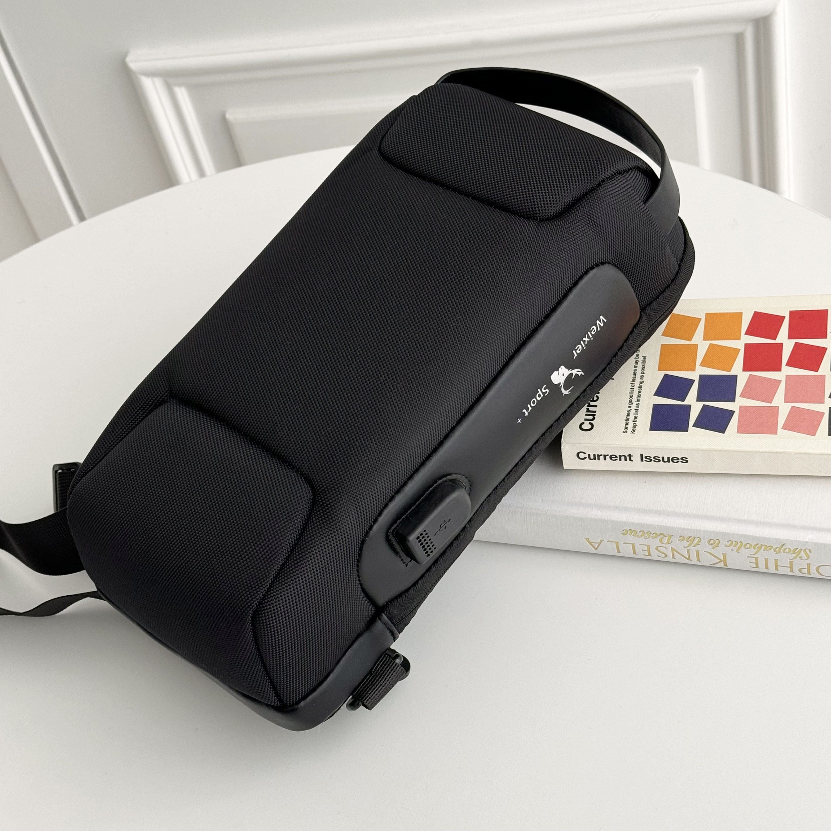 여행용 슬링백 도난방지 옆으로매는 방검 가방 남자 체스트백 크로스백