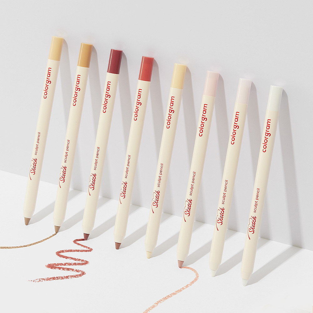 컬러그램 스케치 조각 펜슬 2개 골라담기 1.4g - 상세 이미지 4