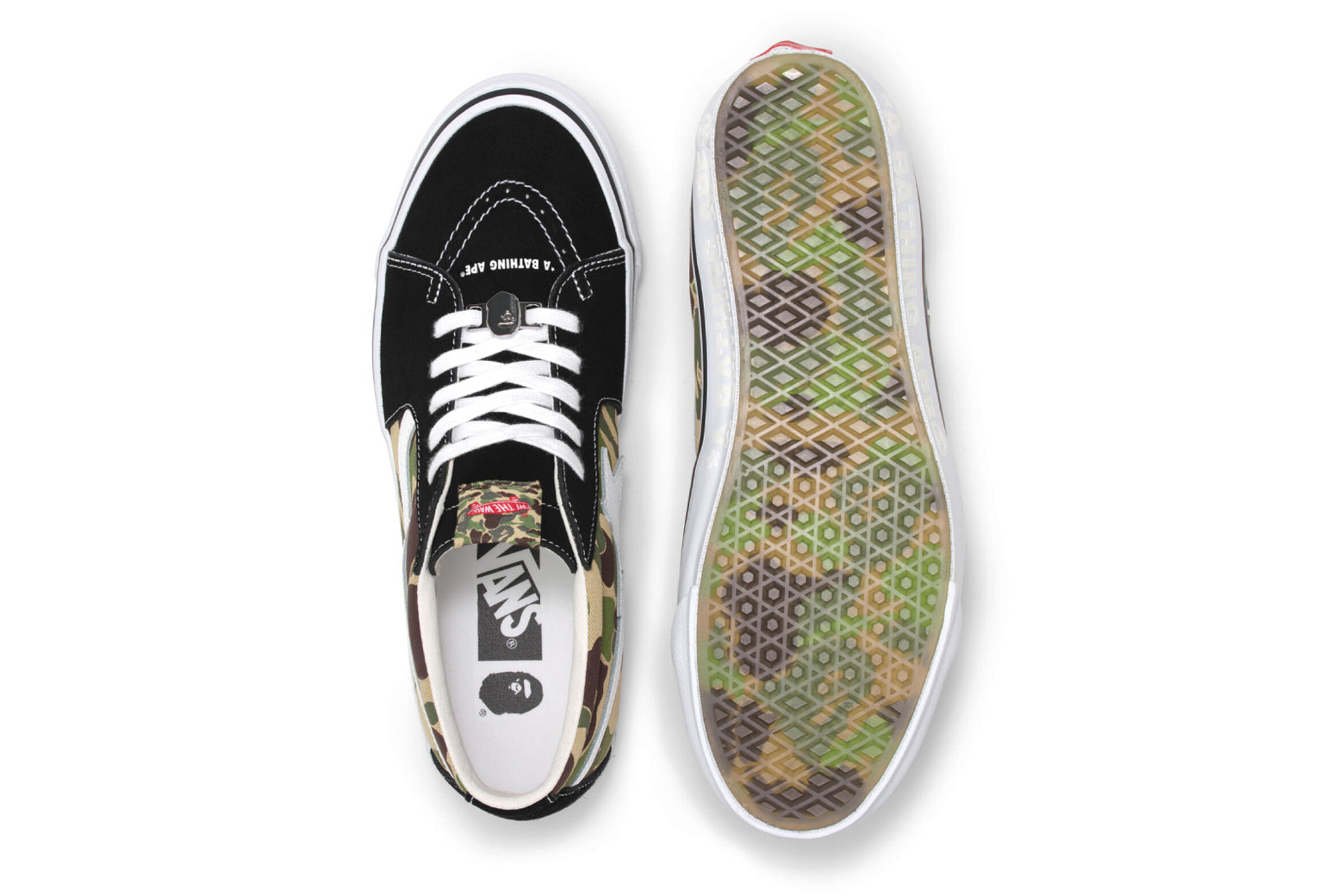 베이프 X 반스 우먼즈 스니커즈 LX SK8 MID REISSUE 83 1K73-291-912 - 상세 이미지 2