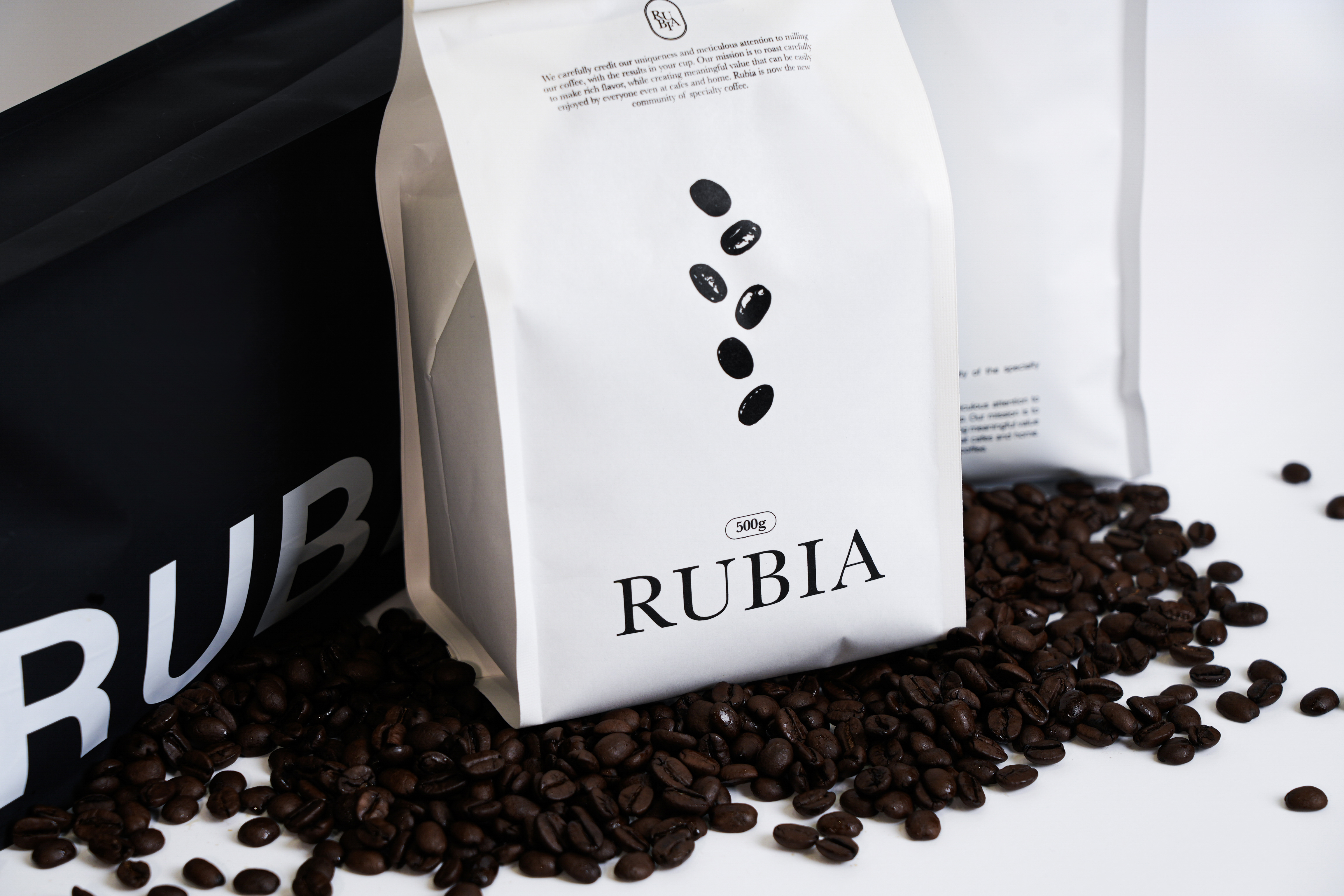 고소하고 진한 루비아 다크 브라운 홀빈, 1kg, 1개