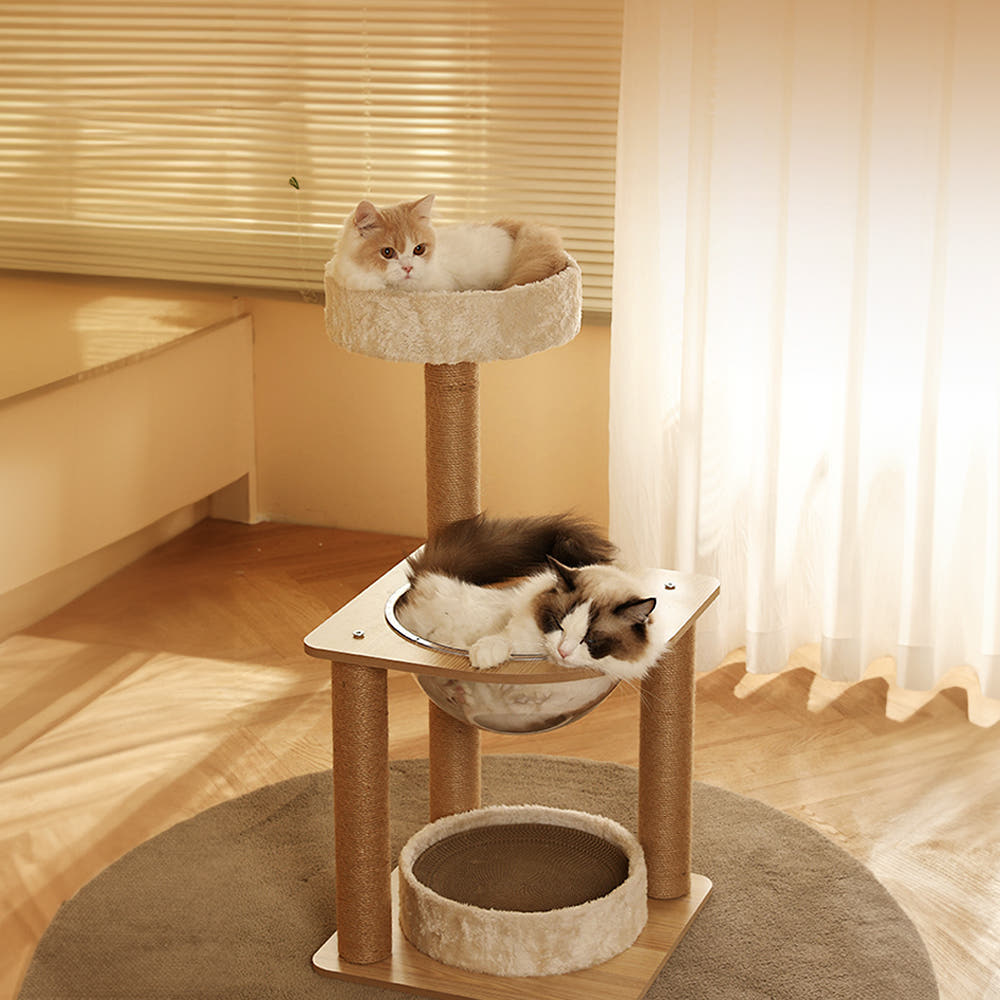 원목 미니 캣타워 이미지