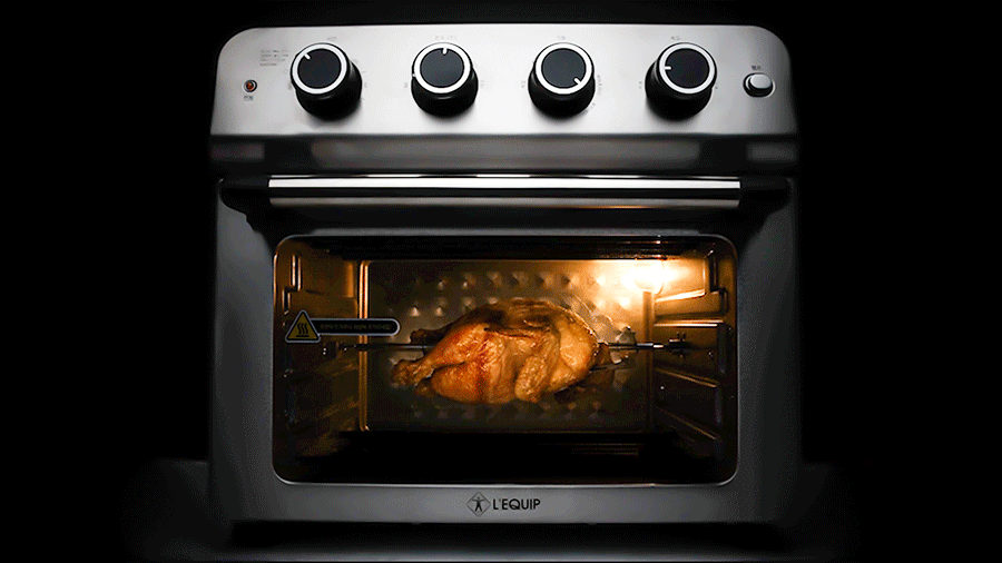 리큅 풀스텐 대용량 에어프라이어 오븐형 에어후라이기 23L LAF-MO2301SS