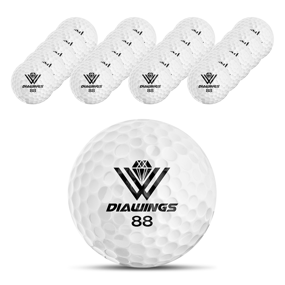 [20알] 다이아윙스 고반발 비거리 전용 장타 스크린골프공 M2 화이트