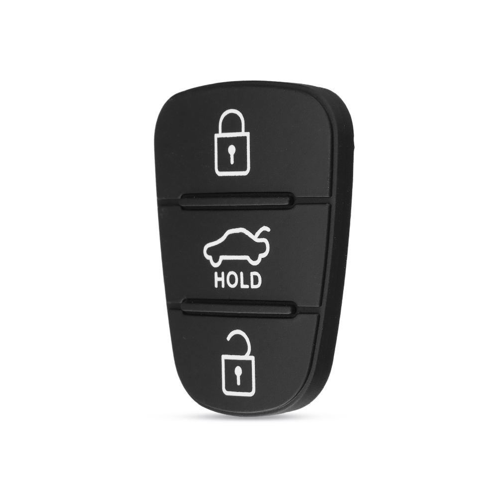 BEST KEY 차 키 3 버튼 고무 패드 현대 l10 l20 l30 모닝 엑센트 리오 스포티지 아반떼 기아 베르나 k2 K5 k3 용 : 산업-용품-부품