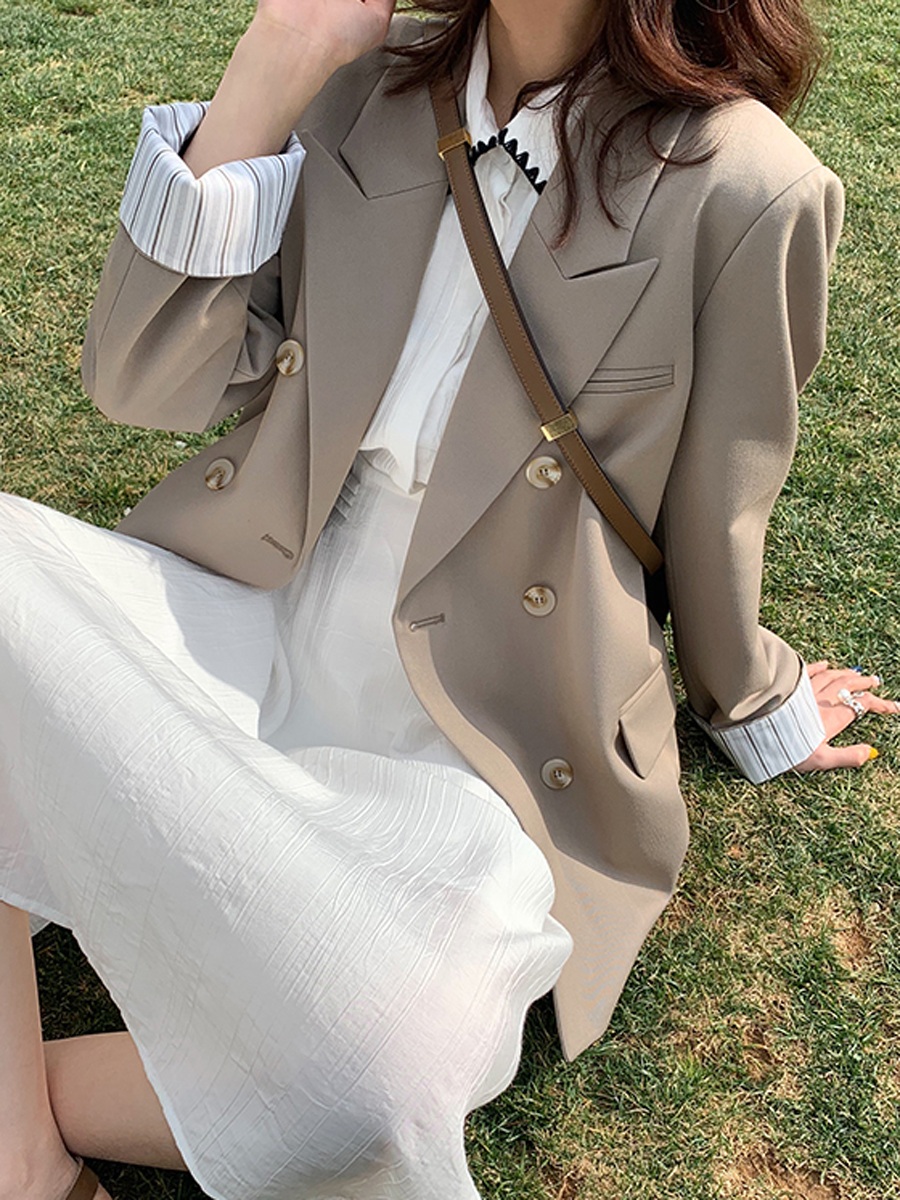 살롱드립2 52화 염정아 자켓 모직 오피스 캐주얼 의상 옷 패션 - 상세 이미지 2