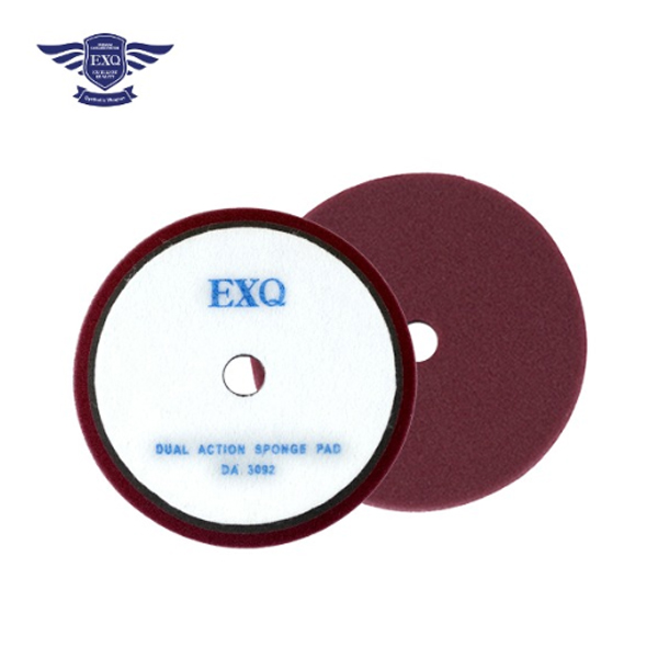 EXQ 듀얼광택기 전용 150mm(6인치) 레드 폼패드 DA3092 - 상품 이미지