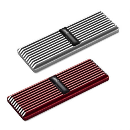 조이쿨 M.2 SLIM 2280 방열판 (RED)