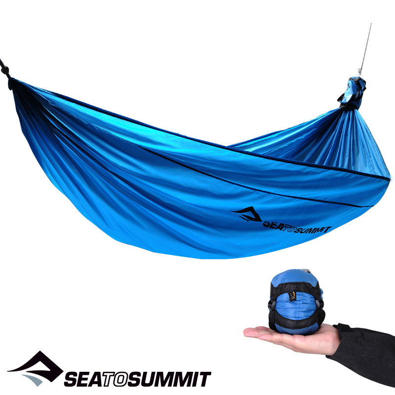 씨투써밋 프로 해먹 더블 블루 세트 백패킹 더블 해먹