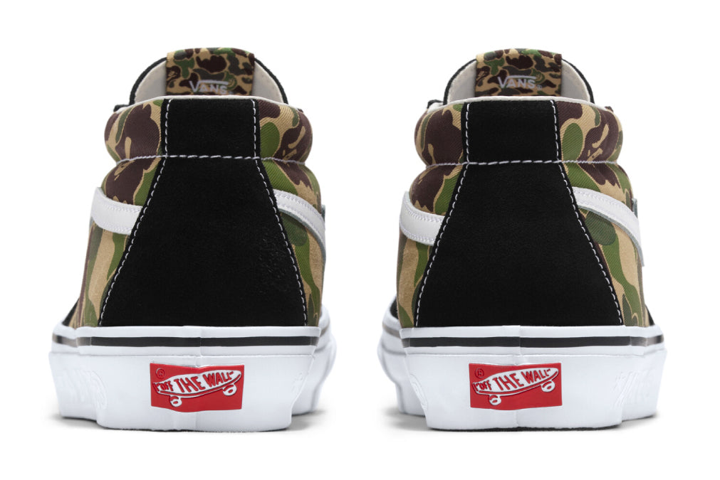 베이프 X 반스 우먼즈 스니커즈 LX SK8 MID REISSUE 83 1K73-291-912 - 상세 이미지 3