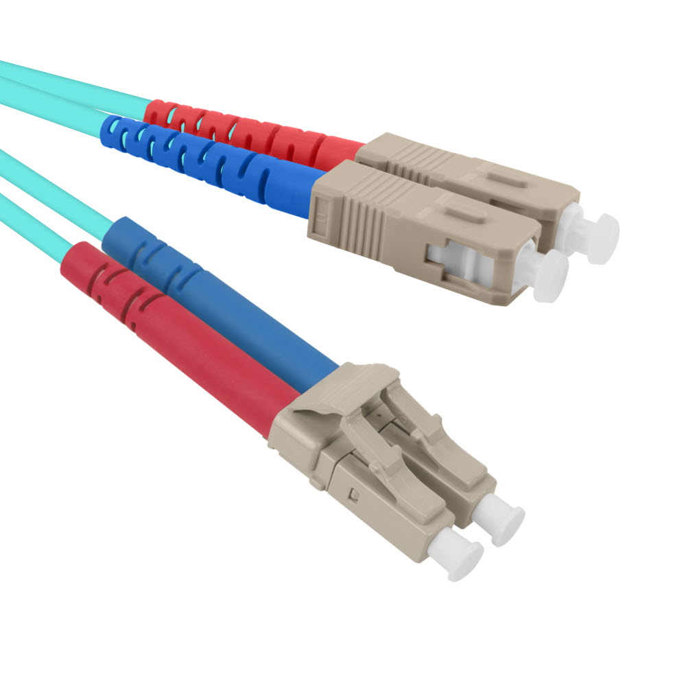 넥스트유 LC-SC 멀티모드 광 패치코드 SFP+ 10Gbps OM3규격 5m, 1개 - 상세 이미지 2