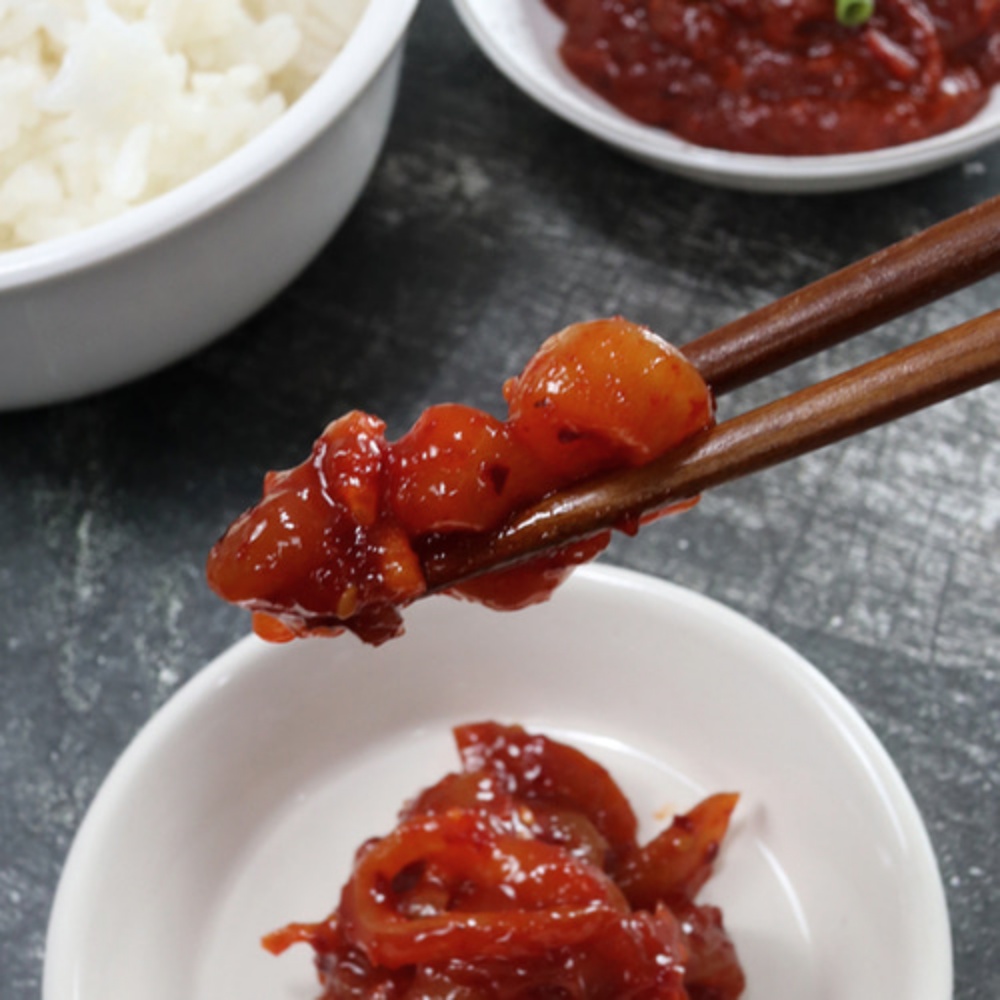 오징어젓갈 저염식 500g 밥반찬 젓갈 박대표마켓 - 상세 이미지 4