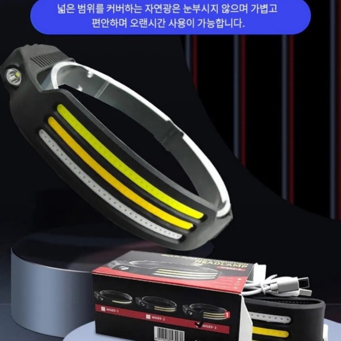 해충 밴드형 헤드 랜턴 낚시용 캡 라이트 머리에 쓰는 라이트 - 상세 이미지 4