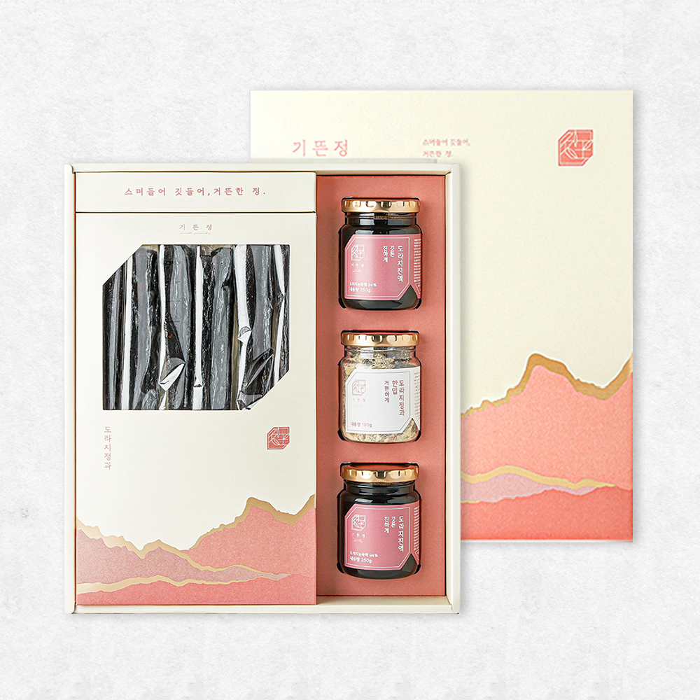 명절 선물세트 프리미엄 도라지정과 진액 세트 설 추석 도라지청