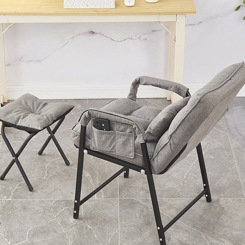 스툴 포함 편안한 리클라이너 의자 침대형 의자 허리에 좋은 의자