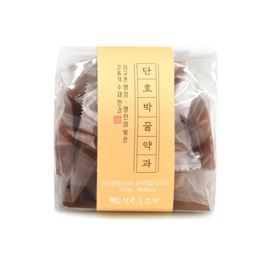 명인 김규흔 꿀약과 10개입 (꿀, 계피, 단호박) 낱개포장 100g - 상세 이미지 3