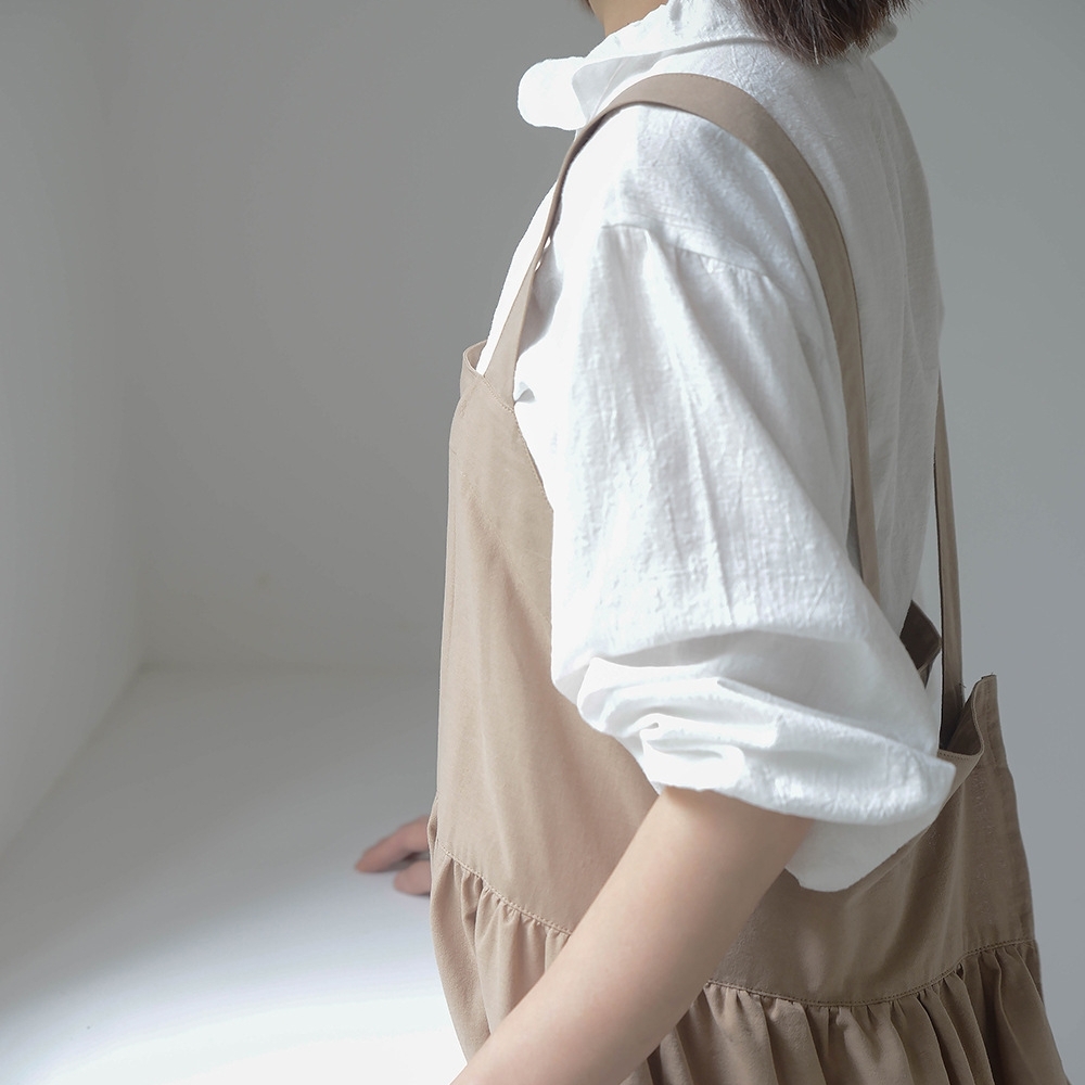 노리스 방수앞치마 카페 어린이집 미용실 원피스 빅사이즈 앞치마 예쁜 에이프런