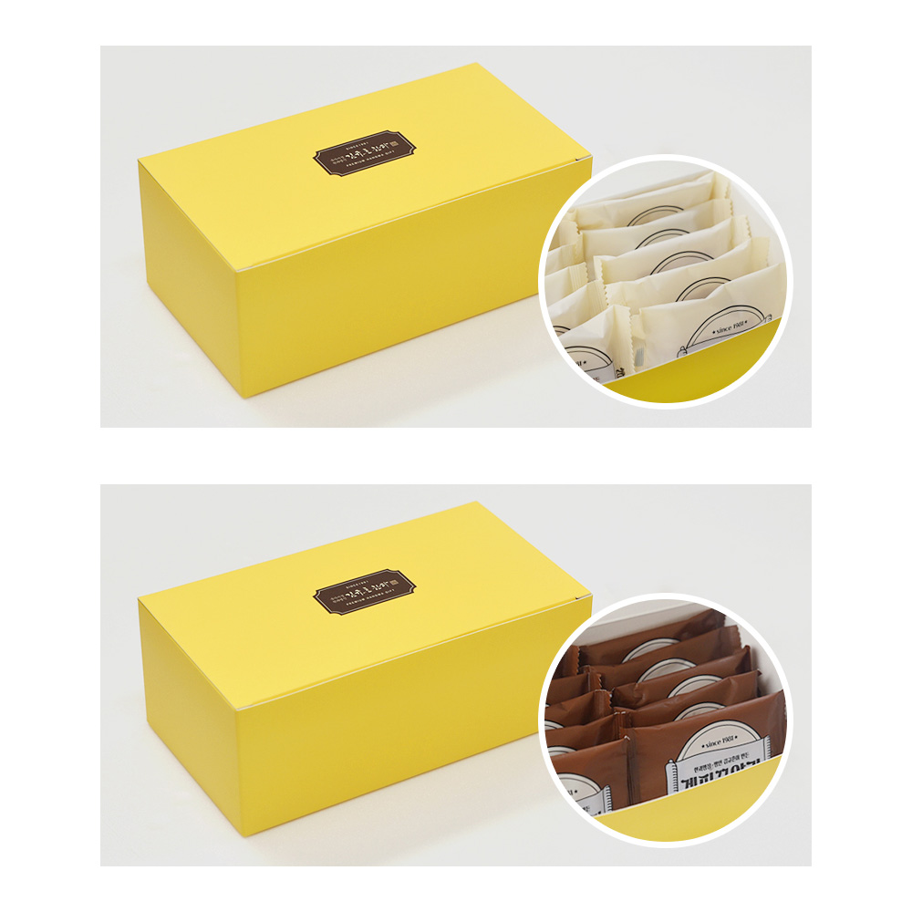 명인 김규흔 꿀약과 10개입 (꿀, 계피) 선물용 낱개포장 350g - 상세 이미지 3